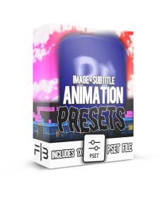 FEBE's Adobe Premiere Pro Image and Subtitle Animation Preset Kit